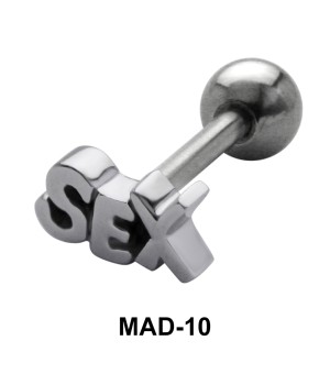 Sex S316L Tongue Piercing MAD-10